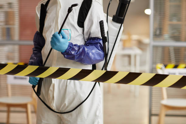 Professional Unattended Death Cleanup technician working in Salem, IL